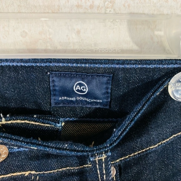 Ag The Farrah High Rise Skinny Ankle Indigo Spring Jeans Size 26 - Picture 11 of 12